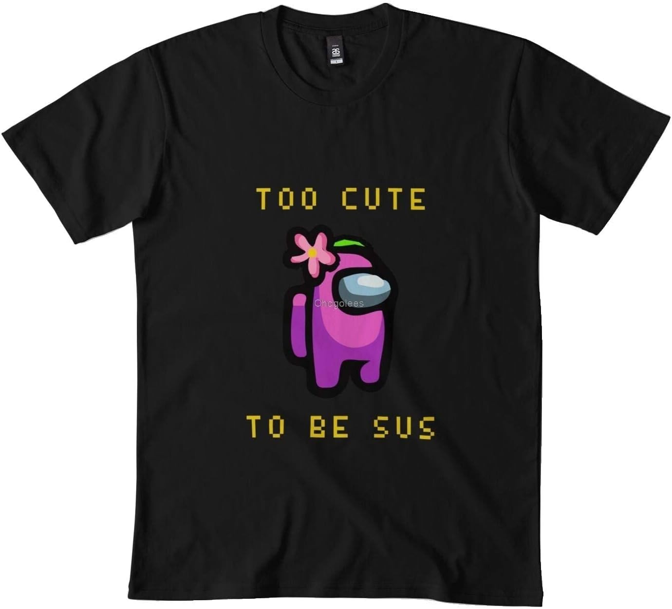 Too Cute to be sus Astronaut Essential t Shirt DMN0211 t-Shirts Black L чёрный