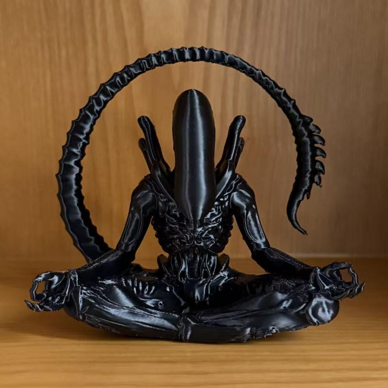 1 Stück Feiertagsgeschenk Alien Film Anime Figur Xenomorph Figur Figur 3D Druck Statue Modell Puppe Sammlung Dekoration Spielzeug