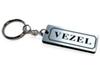 Vezel Double Ring Acrylic Original Keychain Bezel RV RU RU3 Custom Parts A-462-2 Silver/Black
