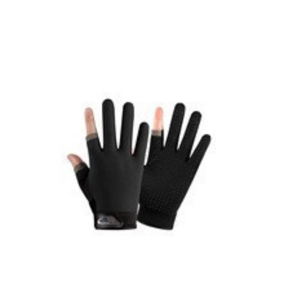Spring and summer gloves outdoor sports cycling touch screen breathable non-slip sunscreen mesh bicycle fishing gloves