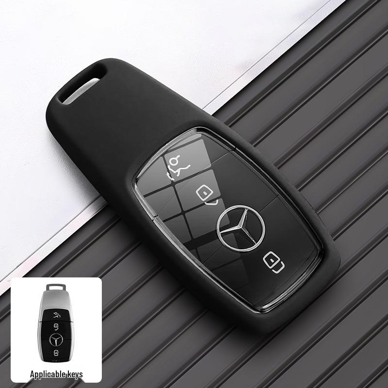Mercedes Schlüsselhülle für E300L, C260L, A200L, GLC300L, GLC260, GLE350, GLB22 Modelle