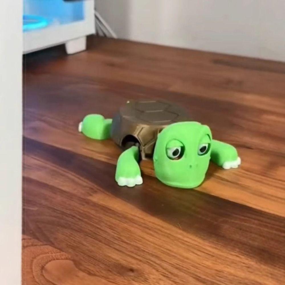 Creative Turtle Shaped  Cup Mat Automatic Eye Opening Tea Cups Coaster  Countertops