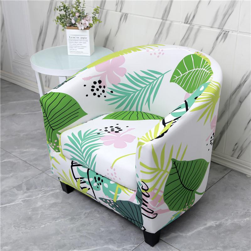 2 teile/satz Club Stuhl Schonbezug Stretch Sessel Abdeckungen Gedruckt Badewanne Stuhl Abdeckung Sofa Abdeckung Spandex Couch Abdeckungen Für Bar Zähler