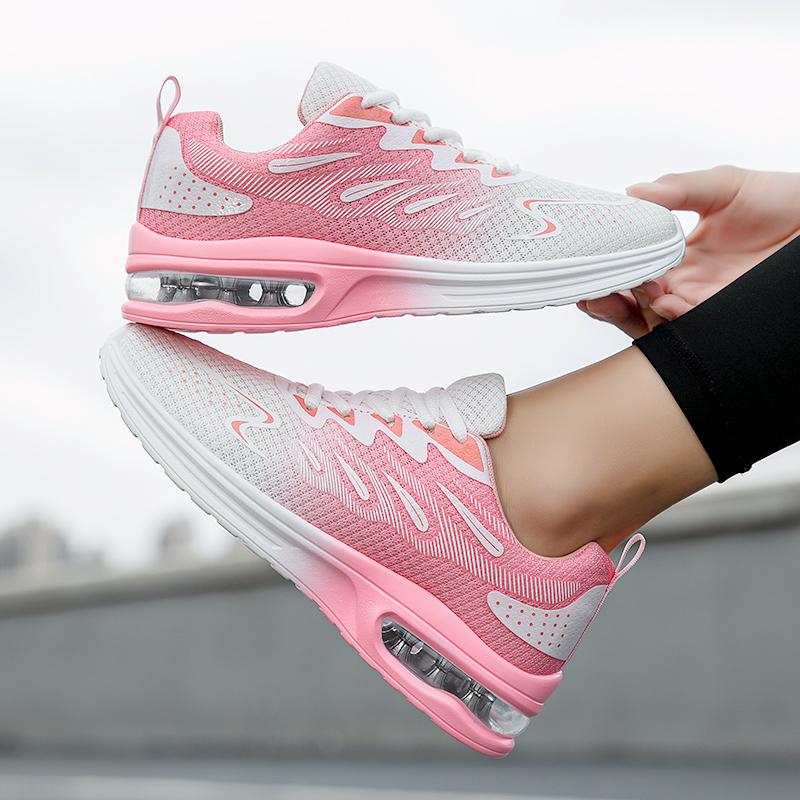 Men's/Women's Sports Shoes: Lightweight, Outdoor, Breathable Mesh Sports Shoes, Air-Cushioned Women's Sports Shoes