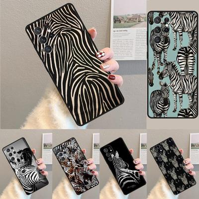 Zebra TPU Phone Case For Samsung Galaxy Note 10 Pro S26 S25 S24 S23 S22 Ultra Plus S21 FE S20 Shockproof Cover