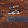 Portable Brass Mini Knife Foldable Pocket Knife Camping Outdoor EDC Gadgets Keychain Survival Multitool Unboxing Cutter Gift