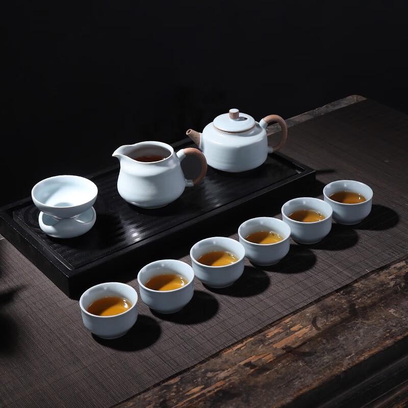 

Ru Ware Ceramic Tea Set