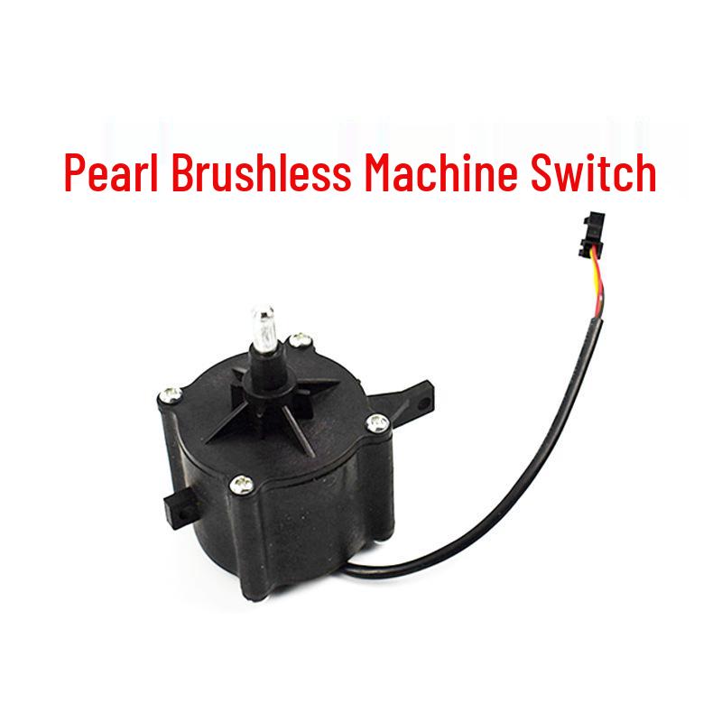 12V Bürstenloser Elektrischer Trolling-Motor für Schlauchboote und Kajaks mit Geschwindigkeitsregelschalter.