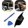 0011                   LHD Car Gear Shift Knob Panel Trim Cover Button Sticker For BMW 5 6 7 For X3 Series G30 G32 G11 2018-2025