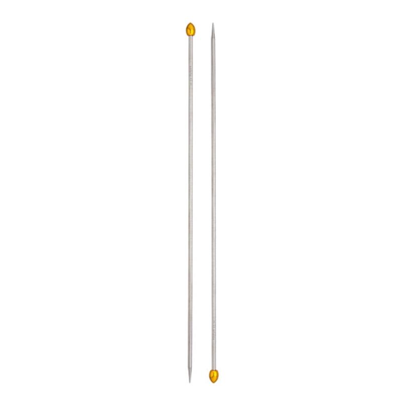 5Pcs Double Pointed Knitting Needle with 2 Stainless Single Ended Knitting Needle Stainless Steel Knitting Needle Set