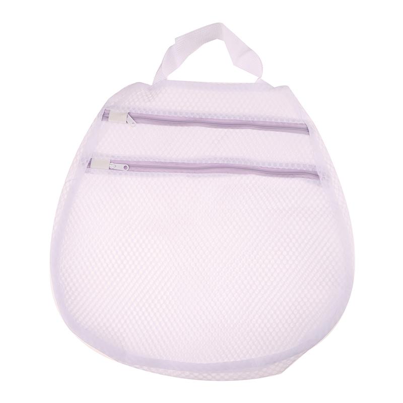 Mesh Laundry Bag Set,Double-Layer Zipper Coarse Mesh Sandwich Bra Bag,Can Hanging Bags Underwear Washing Machines Laundry Bag