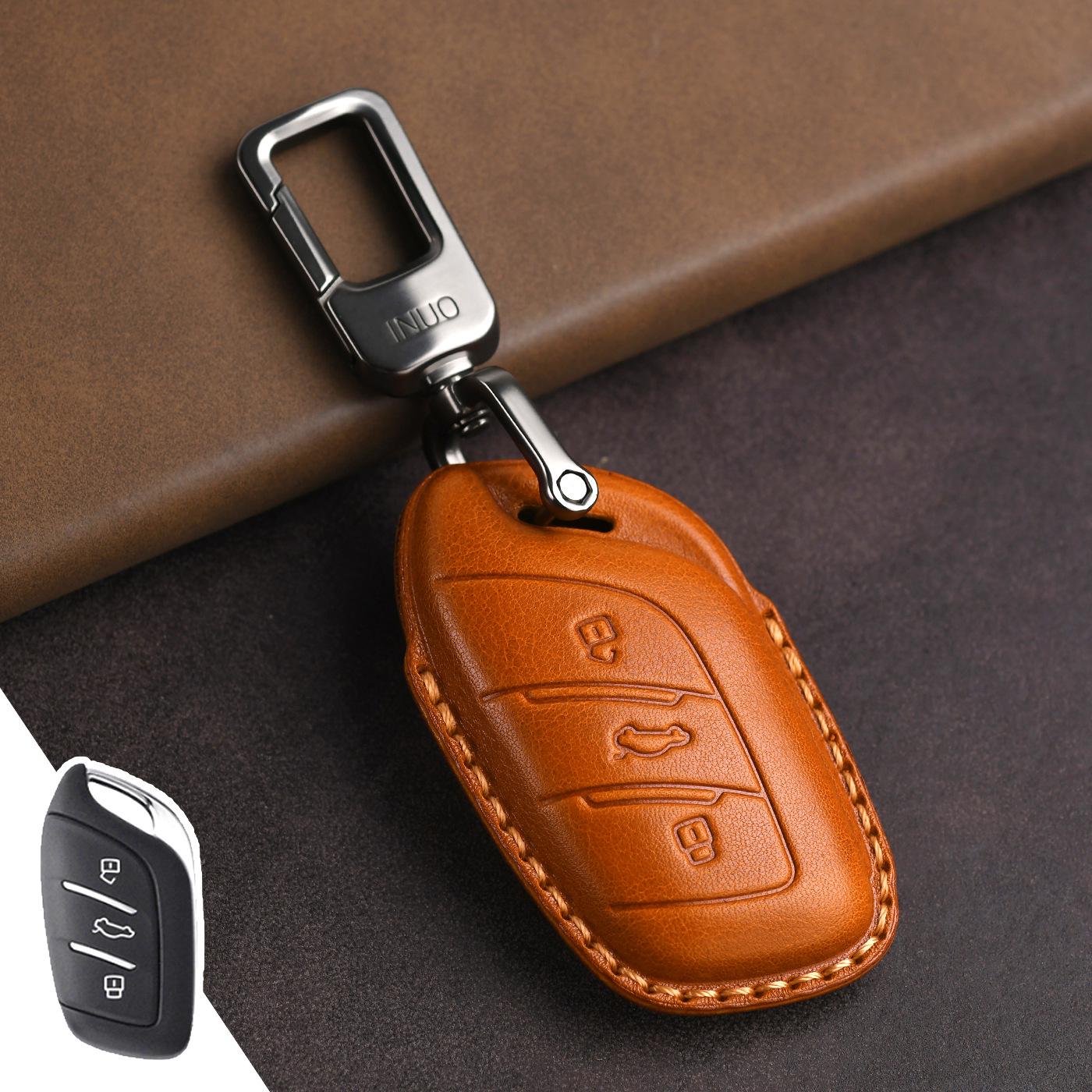 

MG6/5, Roewe RX5/RX8/i5 Car Genuine Leather Key Case