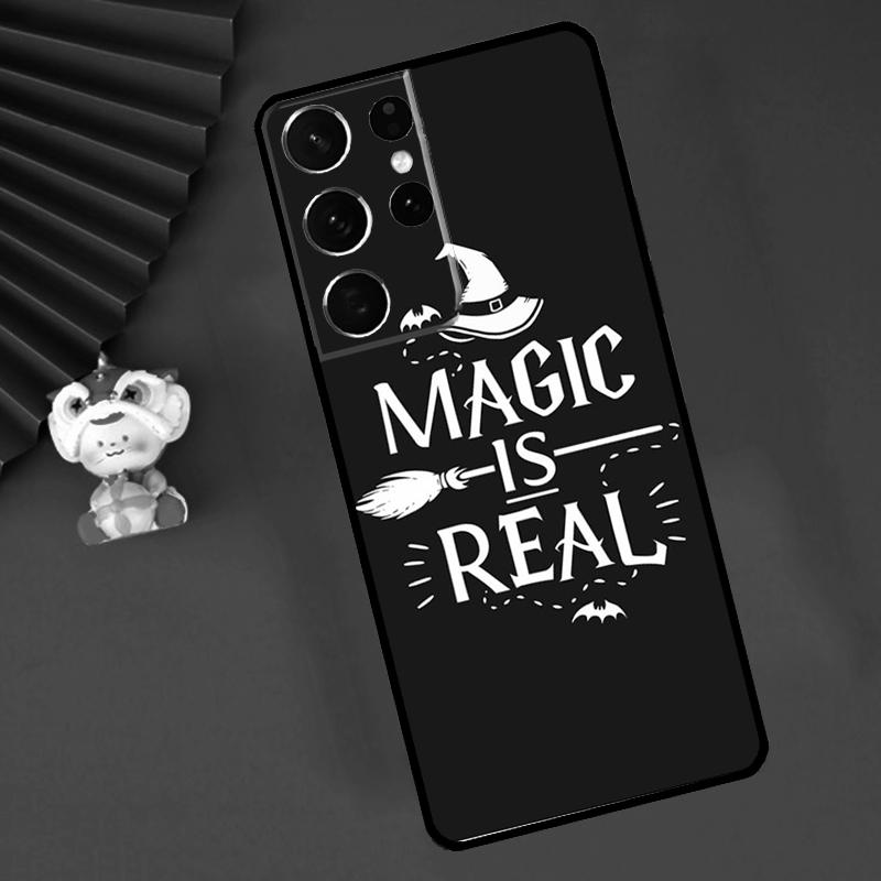 

Halloween Witch Cat Case For Samsung Galaxy S24 S26 Ultra S21 S22 S20 S23 S25 Ultra Plus S10 S25 FE Cover Funda Galaxy S23Ultra