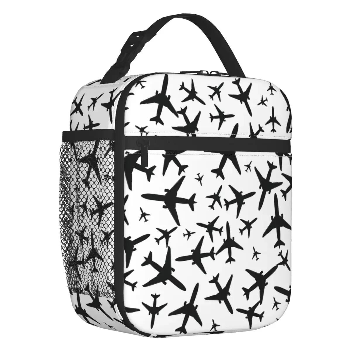 

Очистить для взлета и посадки, многоразовый ланч-бокс для женщин, мужчин, летчиков, пилотов, самолетов, термоохладитель, еда, изолированная сумка для обеда, школа 26x21x11CM армия зеленый