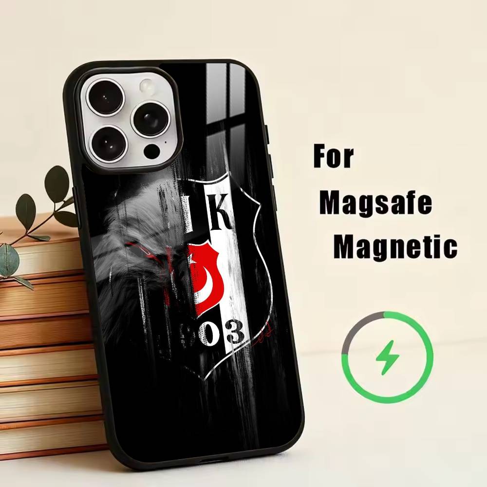 Fashion Besiktas BJK-1903 Phone Case For iPhone17,16,15,14,13,12,11 Plus,Pro Magnetic For Magsafe Wireless Charging