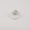 Sky Blue Topaz Silver Elegant Ring 925 Sterling Silver Topaz Jewelry For Women CZR-24-7