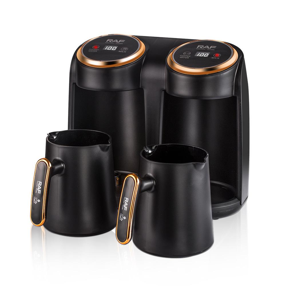 European Standard Turkish Coffee Pot - Double Cup Portable Coffee & Tea Maker for Home and Office Use