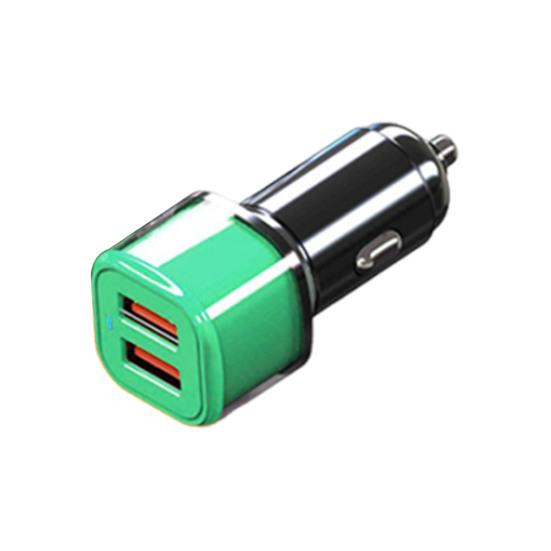 

Автомобильный адаптер для зарядного устройства USB-C с несколькими портами, быстрое рассеивание тепла, огнестойкий, универсальный автомобильный адаптер для телефона PD QC3.0, зарядное устройство A зелёный