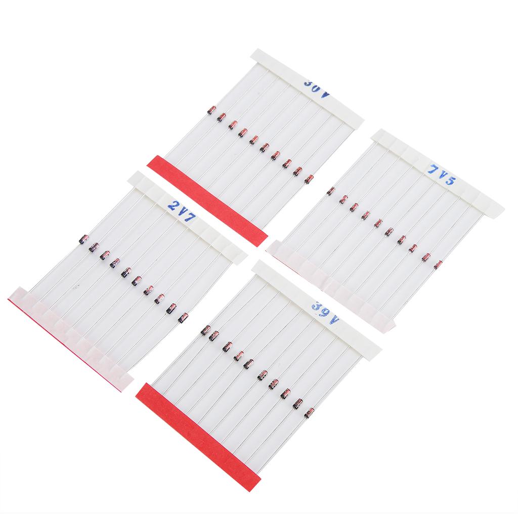 300-teiliges Dioden-Kit, Stabilisierungsdioden-Sortiment mit geringem Stromverbrauch für Spannungsreferenzen