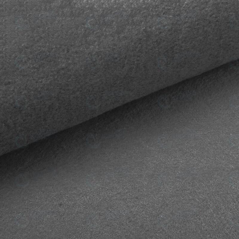 Jingcai Qiyuan Grey 2mm Thick Velvet Carpet Runner
