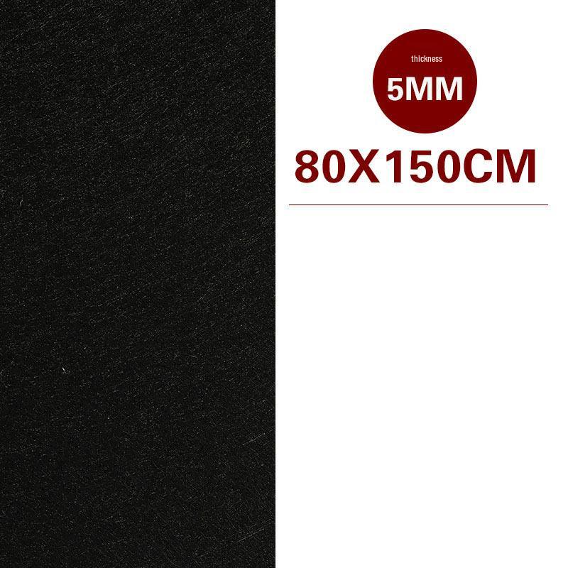 Calligraphy Felt Pad - 5MM Thick Rice Grid Cloth in Black, White, Grey - Ideal for Students