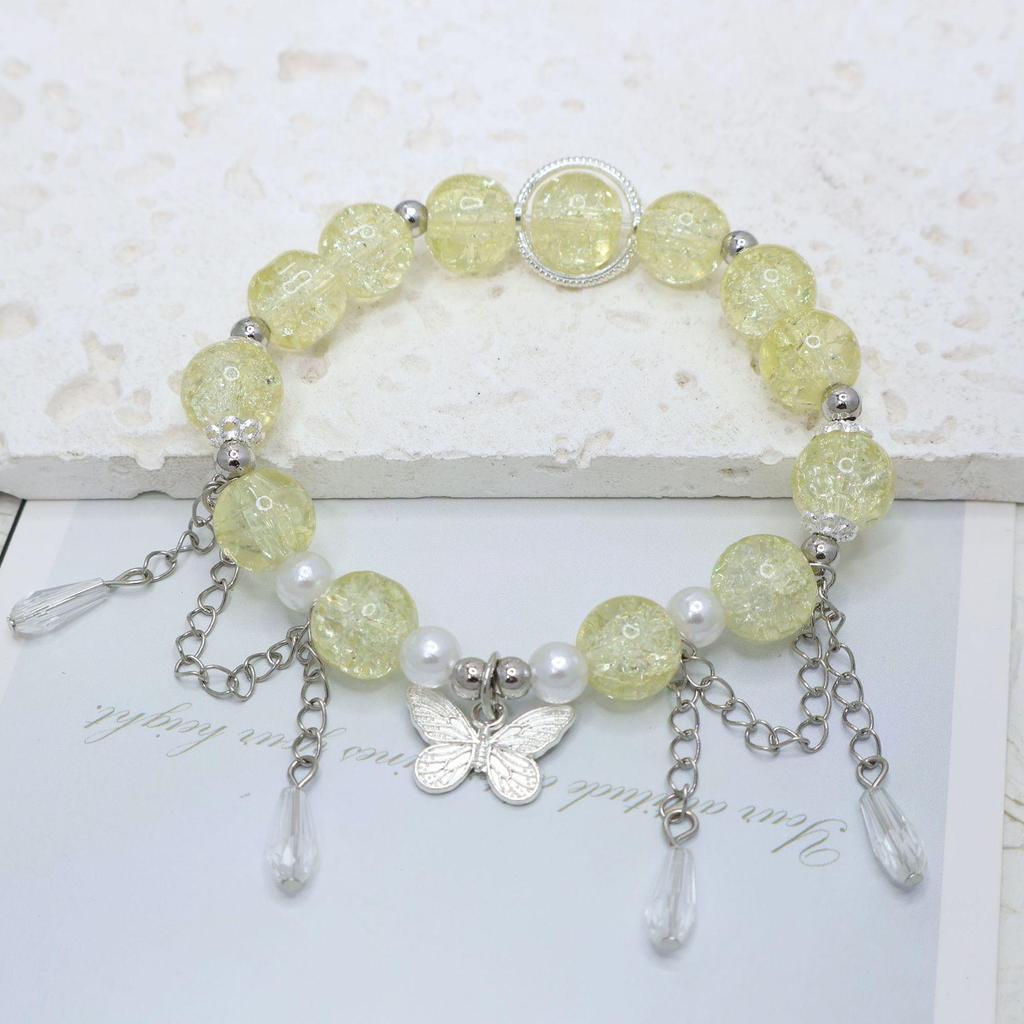 Mori Style Mermaid Crystal Bracelet – Versatile Niche Design for Women, Ideal for Students and Best Friends