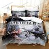 New 3D Print Anime Game FINAL FANTASY XIII-2 Bedding Set Boys Girls Twin Queen King Size Duvet Cover Pillowcase Bed Boys Adult