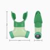 Silicone Respiratory Trainer Adjustable Resistance Respiratory Training Tools  Fitness