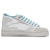 Pablo Ientile x Li Ning Wave 180 Abriebfest Leichte Dämpfung Mittelhoch Skateboard-Schuhe Damen Perlmuttweiß AECS054-3