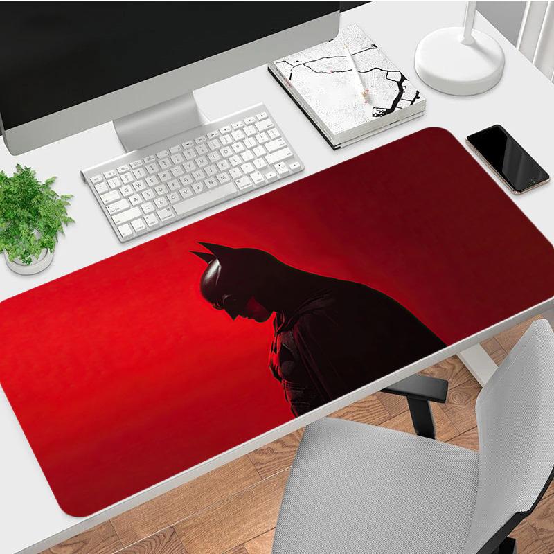 Batman Xl Gaming Mouse Pad Nonslip Rubber Base Stitched Edge Waterproof Desk Mat For Pc Laptop Gamer Office Computer Accessories C92755