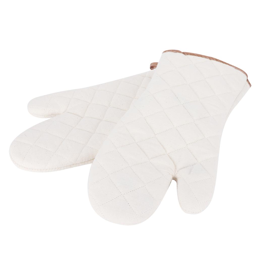 1Pair Heat Resistant Gloves Microwave Oven Mitts Cooking Tools for Home Restaurant