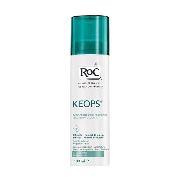 

Roc Keops Fresh Spray Aerosol Deodorant Normal Skin 100ml