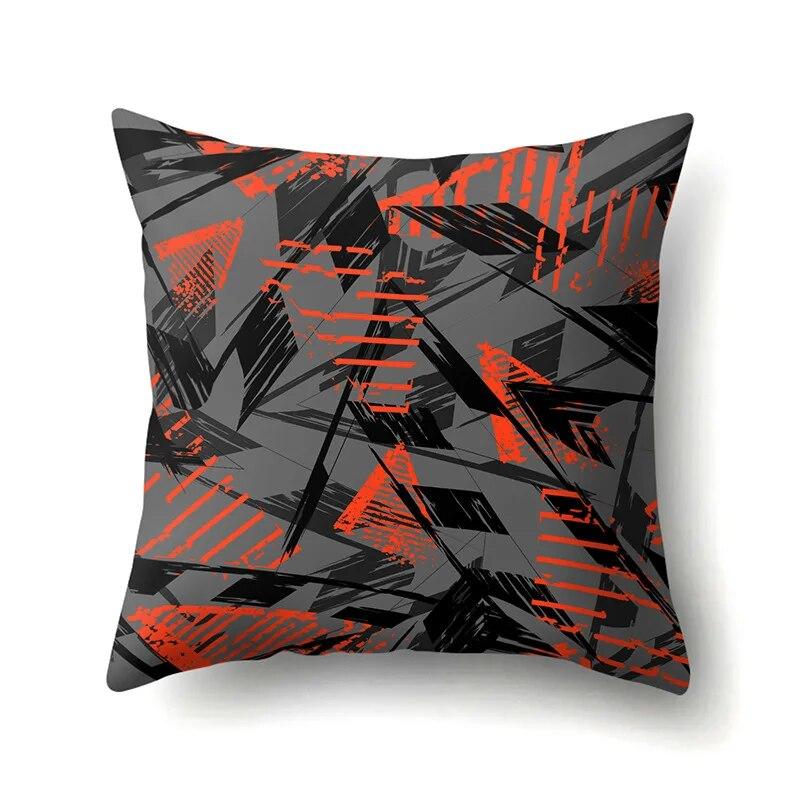 Geometric Pillowcase Car Lumbar Pillow  Cushion Sofa  toon Pattern