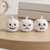 Festive Entrance Display Pieces 3D Printed Mummy Pumpkin Skull Figurine for Halloween Decorations, Versatile Showcase Statues with Funny Expressions