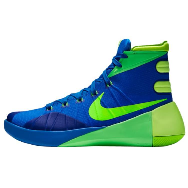 

Nike Hyperdunk 2015 EP Soar Green Strike кроссовки унисекс синие вольт 749562-473