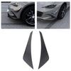 2 Pcs Front Bumper Side Spoiler Sporty Look Increase Stability Replacement for Miata ND 2016 Onwards