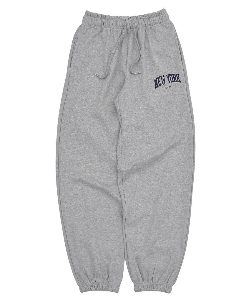 PAPERBOY Basic New York Wide Jogger Pants - Navy (Type B)