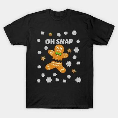 Oh Snap Ugly Christmas Made In Australia T-Shirt