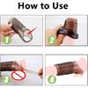 Cock Rings for Men, Reusable Penis Enlarge Sleeves Girth, Delay Ejaculation Stronger Erection Enhancement Sex Toys Silicone Penis Rings for Men -