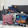 Van Gogh Famous Painting Cushion Cover Car Throw Pillow Case For Sofa Car Christmas Gift 40x40cm 45x45cm