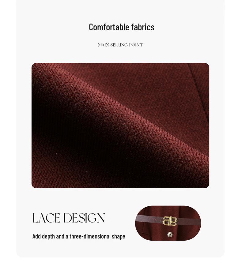 Conjunto de Camisa, Chaleco y Falda Slimming para Mujer Primavera 2025