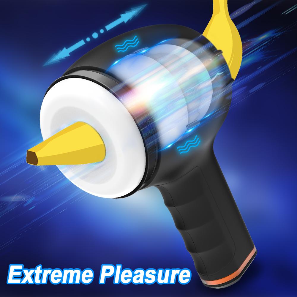 Strong Telescopic Vibration Blowjob Machine Automatic Male Masturbator Male Masturbation Supplies Male Adult Supplies