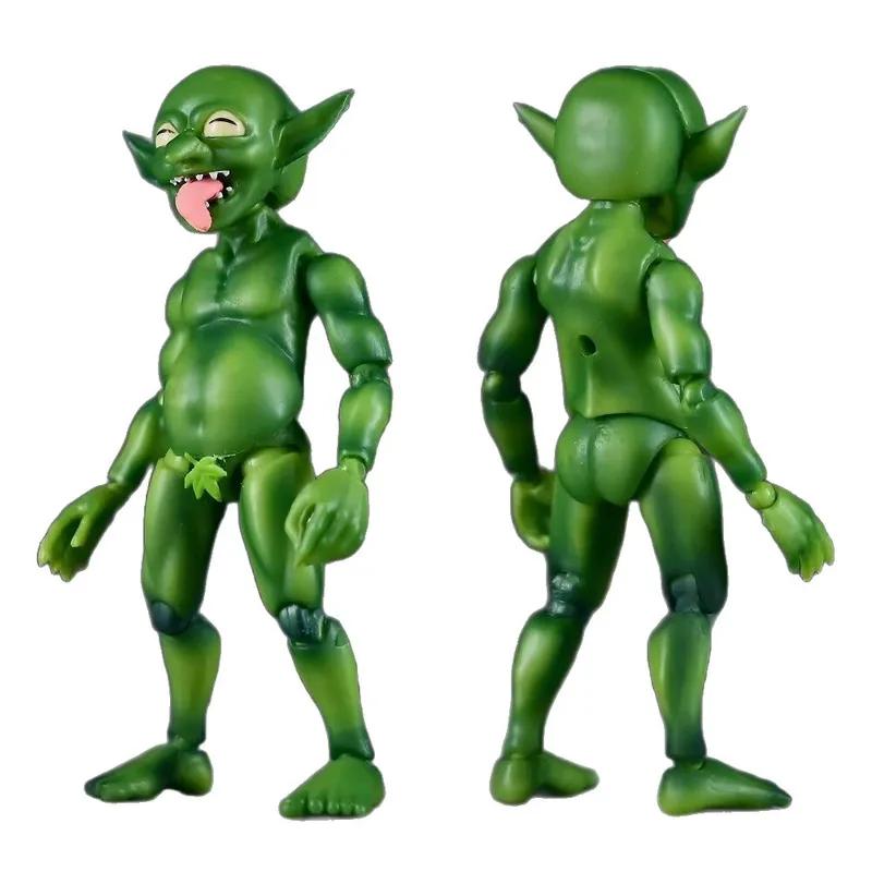 Love Monsters 3.75 Inch Goblin Action Figure Articulated Movable Joints Collectible Doll In Stock For Fantasy Figure Collectors