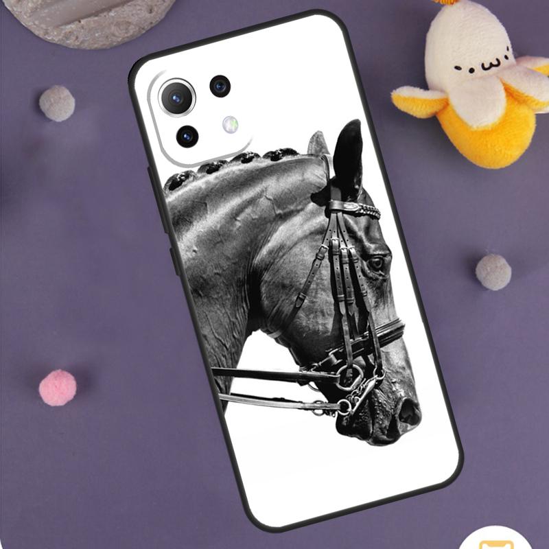 

Чехол-скетч с лошадью для Xiaomi 15 Ultra 14 13T 14T 15T 17 Pro Max POCO F8 Ultra F5 F6 F7 X5 X6 X7 Pro Xiaomi 17 Pro