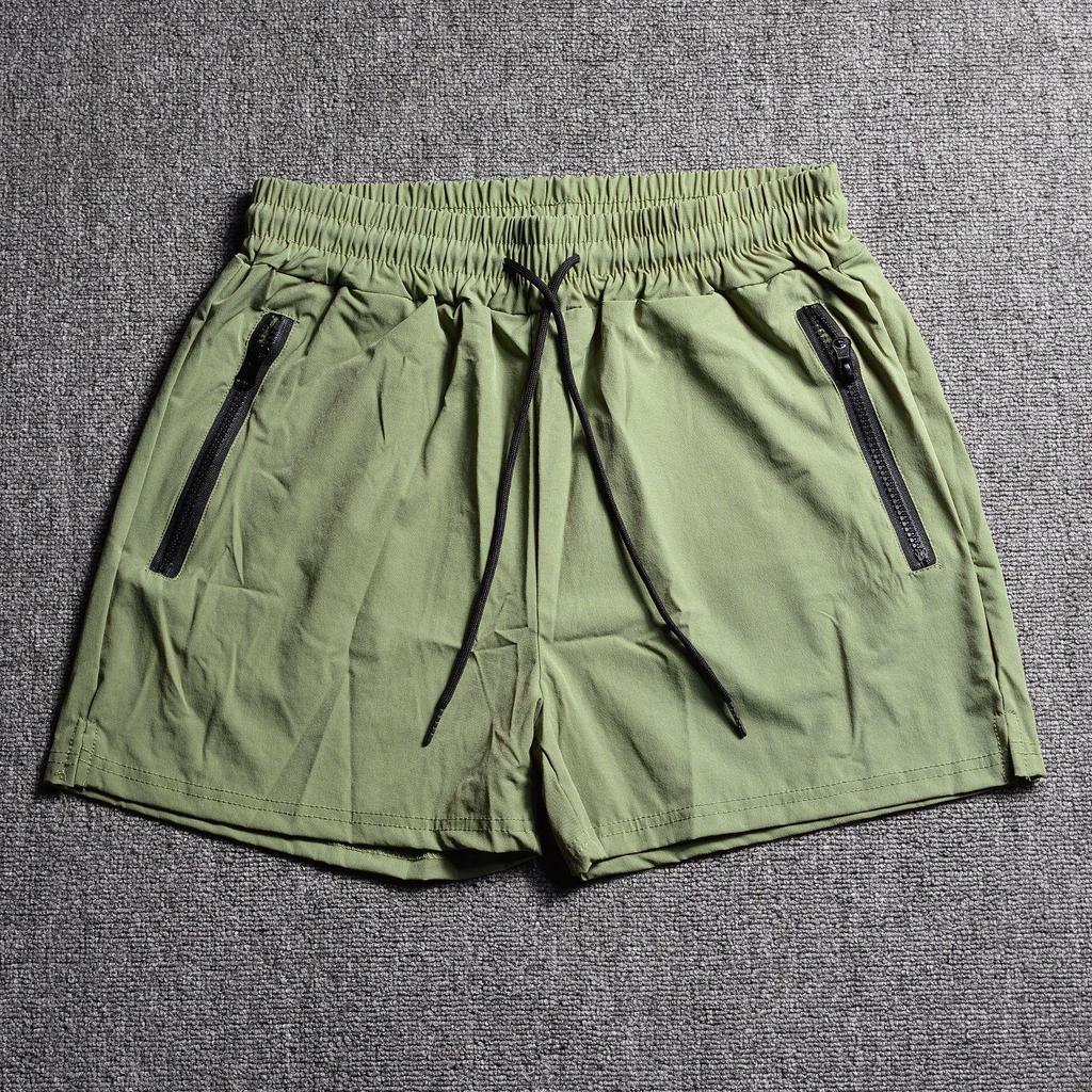 Men's Summer Fitness Running Shorts - Muscle Fit Sports Pants