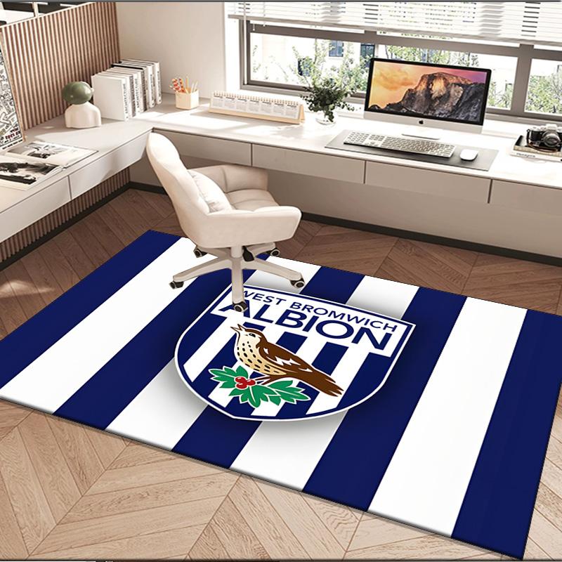1PC rug Bromwich Albion  Carpet, Chair Rug,Area Rug for Office Bedroom living rooms bedroom, Doormat decor Christmas fan gifts