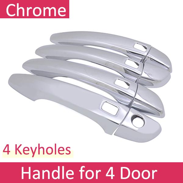 For Peugeot 508 SW ~ Luxuriou Chrome Exterior Door Handle Cover Car Accessories Stickers Trim Set