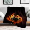 "Flaming '1905' Logo Wall Art Decor"Blanket Flannel Throw Blanket for Sofa, Bed, Travel, Camping, Office, Couch, Chair, And Bed Gift for Chr