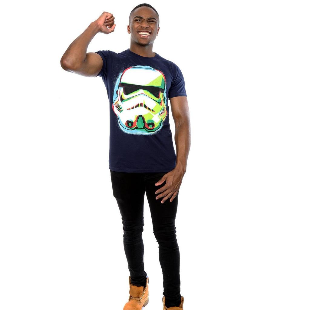 STAR WARS Mens Stormtrooper Command Graffiti T-Shirt