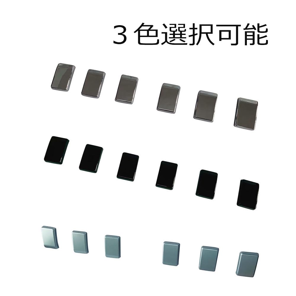 IDVAN New Delica Mini 30er Serie Kühlergrill-Verzierung Außen Zubehör Aufkleber, Teile, (Klavier schwarz)